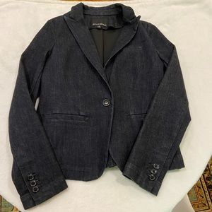 J Crew Denim Blazer